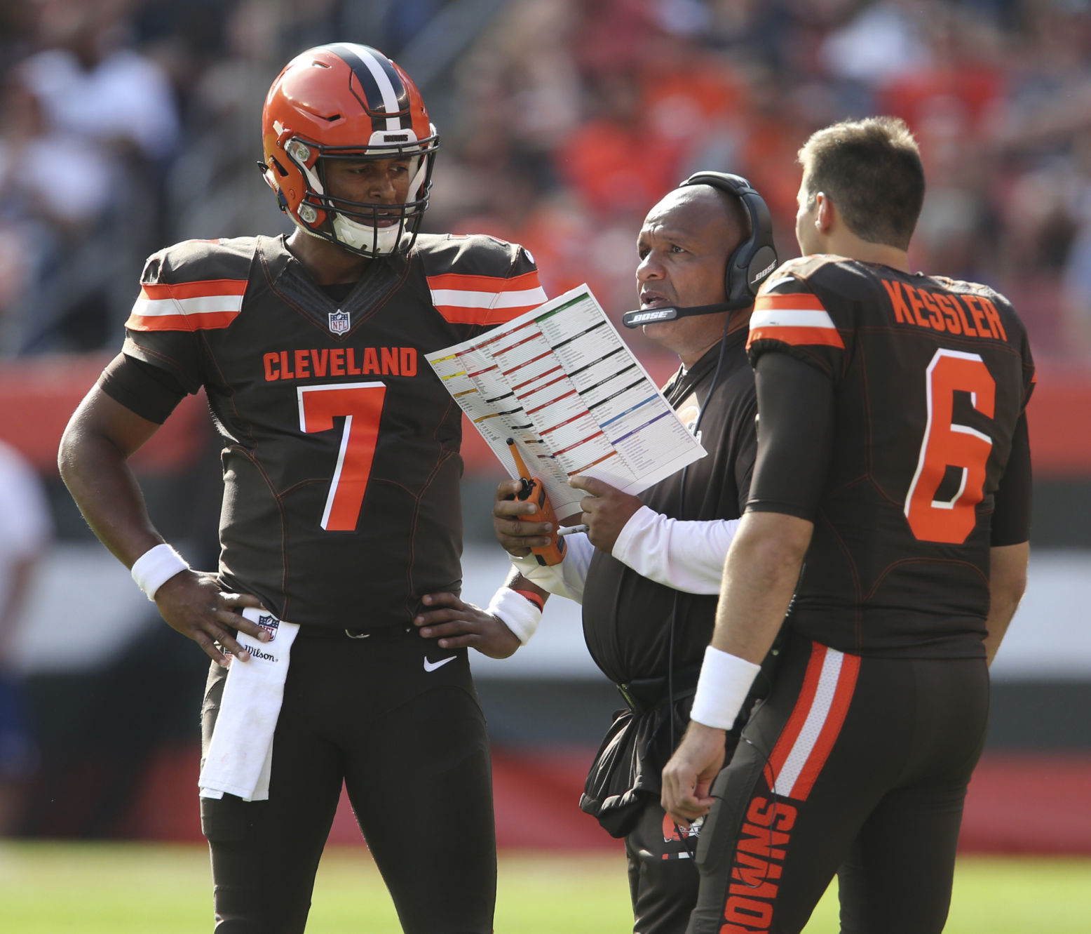 Kessler with Jackson and Kizer